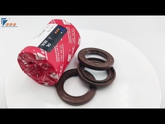 استخوان فلزی مهر روغن هیدرولیک قهوه ای FKM مهر لاستیکی مقاوم به لباس