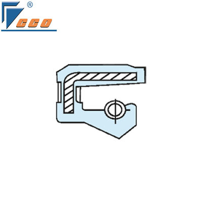 خرید نوع SC یک لب خاکستری لاستیک اسکلت مهر روغن ضد گرد و غبار مهر روغن برای موتور و صنعت online manufacture