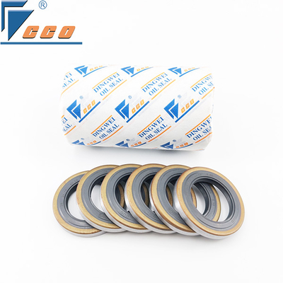 خرید مهر روغن اسکلت دو لب FKM مقاوم در برابر دمای بالا تا 250 درجه سانتیگراد online manufacture